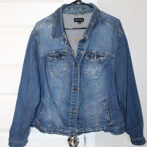Plus Sized Jean Jacket